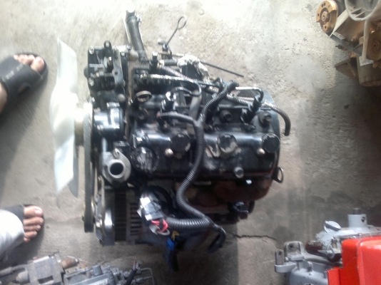 ขายเครื่อง 3 สูบเก่าญี่ปุ่นยี่ห้อมิตซูบิชิ รุ่น L3A ขนาด 15 แรงม้าสภาพสวย