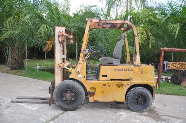 ขาย FORK LIFT TOYOTA 3ตันครึ่ง เครื่องดีเซล สภาพสวยเดิมจากญี่ปุ่น ยังไม่เคยใช้ในไทย ขาย 189,000บาท!!