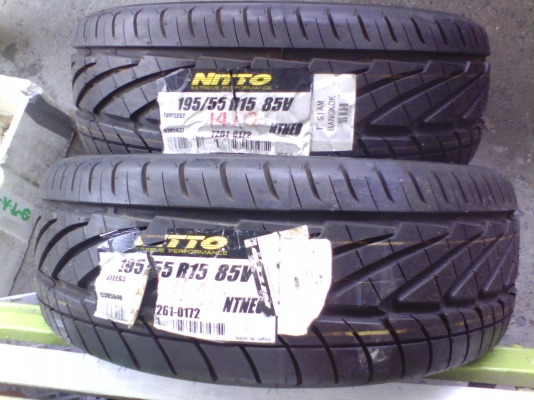 ยาง 195 55 15  NITTO NEOGEN JAPAN ราคาเส้นละ 2,000 บาท ด่วน
