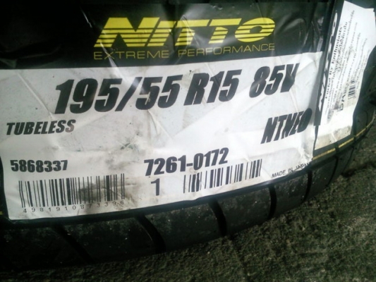 ยาง 195 55 15  NITTO NEOGEN JAPAN ราคาเส้นละ 2,000 บาท ด่วน