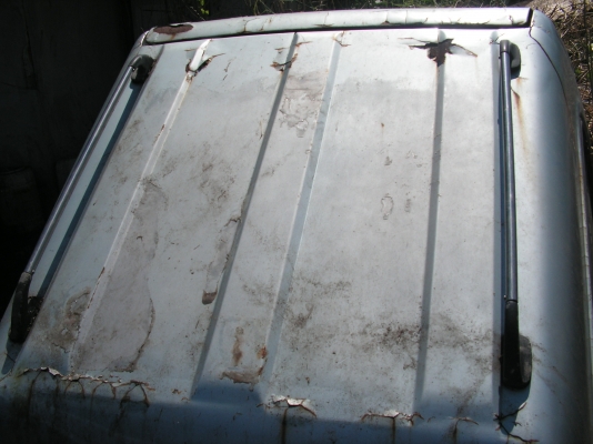 หลังคาเหล็กใส่4ประตู