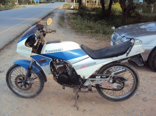 ขายรถคาวาซาซิar125ตามสภาพไม่มีทะเบียน