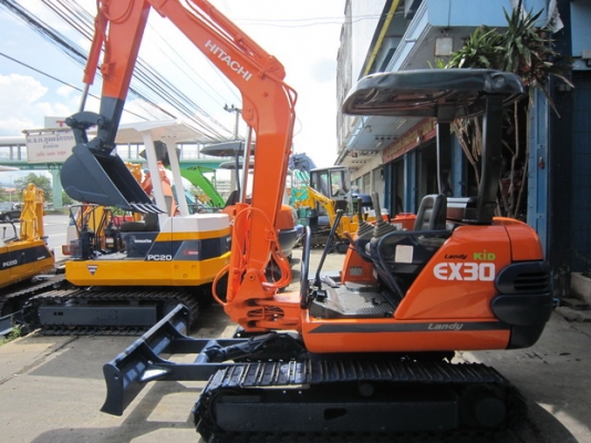 ขาย รถขุดเล็ก HITACHI  รุ่น EX30 แทร็กเหล็ก มือสองญี่ปุ่น