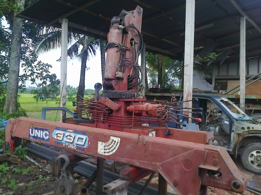 ขาย UNIC เครนV TERBO 3ปลอก เครนสวยสภาพดี เพิ่งลงจากรถ