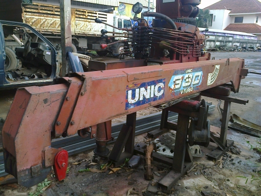 ขาย UNIC เครนV TERBO 3ปลอก เครนสวยสภาพดี เพิ่งลงจากรถ