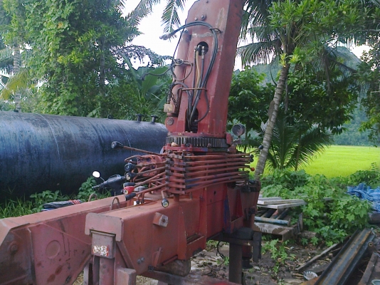 ขาย UNIC เครนV TERBO 3ปลอก เครนสวยสภาพดี เพิ่งลงจากรถ