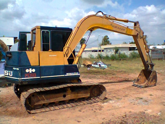 ขายรถแบคโฮ Komatsu PC 60-5 ขายตามสภาพ