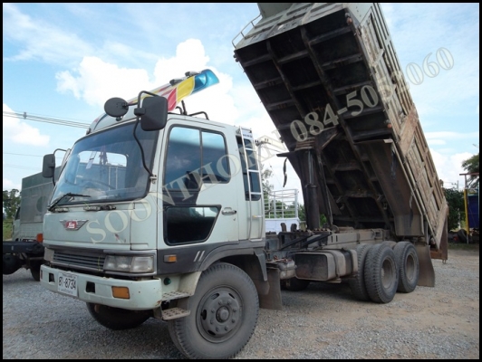 ขายด่วน รถบรรทุก 10 ล้อ HINO 195 แรง หัวไฮเทค 2 เพลาดั้ม สภาพสวย พร้อมใช้งาน ราคาสุดคุ้ม