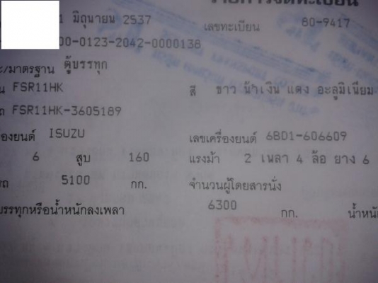 เจ้าของฝากขาย Rocky 165 กระบะ 5.5 เมตร รถสวย โทร 088-4501277