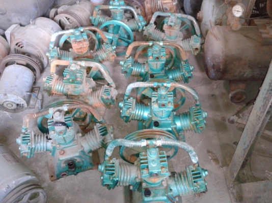 ขายหัวปั๊มลม2แรงของใหม่โดนนำท่วม