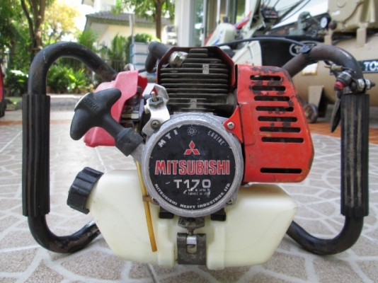 รหัส:12000988เครื่องเจาะดินเครื่องMITSUBISHI T170 (3.0PS.) พร้อมทำงานเครื่องติดง่ายwww.nihonmono.com