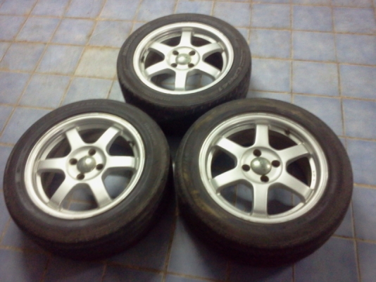 ขายล้อ ลาย TE 37 ขอบ15 มี3วง      ส่งได้ทั่วไทยคับ