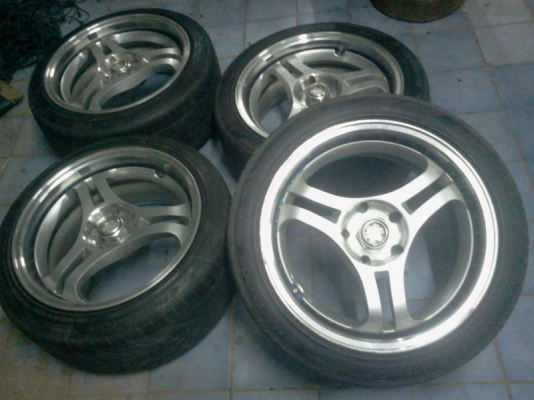 ขายล้อแท้ SUPER ADVAN generation II 5รู114.3 ส่งได้ทั่วไทยคับ