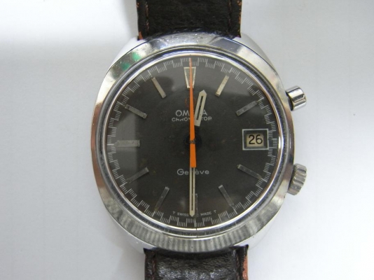 ขายนาฬิกา Omega Chronostop ไขลาน หน้าเดิมๆ เครื่องเดินดี no.920 มีวันที่