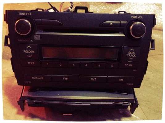 วิทยุ Toyota Altis 2011 สวยครับ