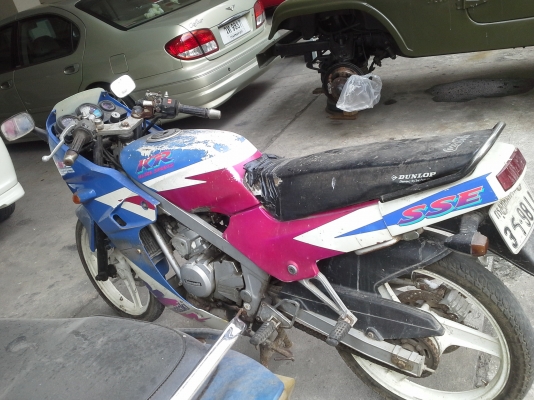 ขายมอเตอร์ไซค์ kawazaki kr sse เล่มครบพร้อมโอน