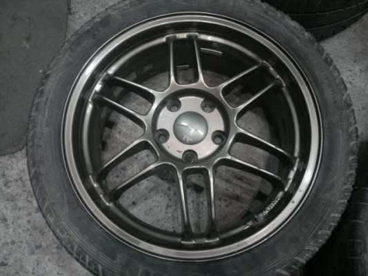 -- ขาย -- ล้อแท้ AME TRACER 17X7 5รู 114.3 ET 48 เก่าญี่ปุ่น -- ขาย -- ล้อแท้ AME TRACER 17X7 5รู 114.3 ET 48 เก่าญี่ปุ่น