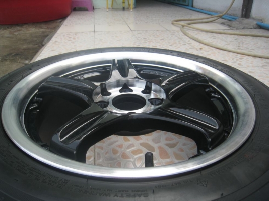 ขายล้อแม็ก Volk racing GTC 15'x6.5" 4 รู 100/114 +ยาง(81-3747940)