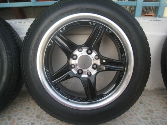 ขายล้อแม็ก Volk racing GTC 15'x6.5" 4 รู 100/114 +ยาง(81-3747940)
