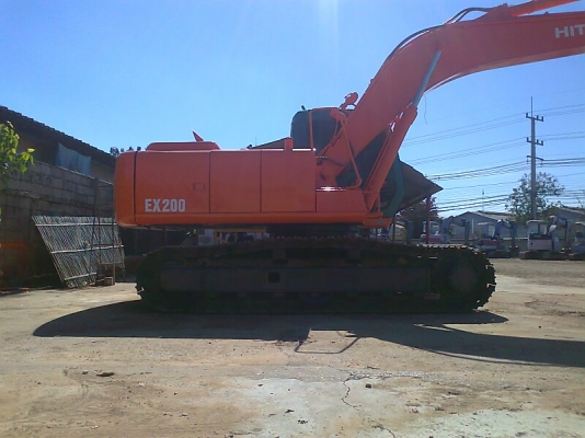 ขายด่วน!..รถแบคโฮ HITACHI EX200-3 รถสวย เก่าญี่ปุ่น ปรับสภาพพร้อมใช้งานในไทย.