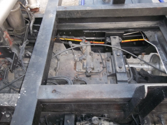 ขายสิบล้อดั้มพ่วงแม่ลูกISUZU DECA 320เทอร์โบลูกพ่วงสามเเพลาต่อใหม่