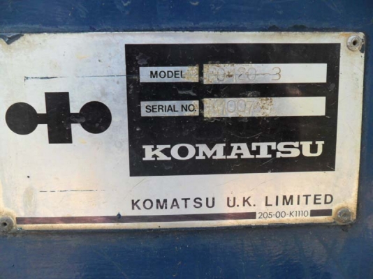 Komatsu PC120-3