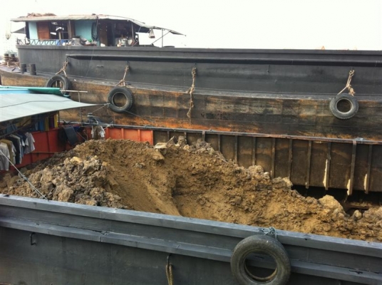 ขายเรือเหล็กบรรทุกทราย 6 ลำ