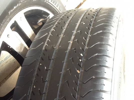 ขายล้อเดิม Honda 4รู100 ขอบ15 พร้อมยาง 195/65/15 ปี09