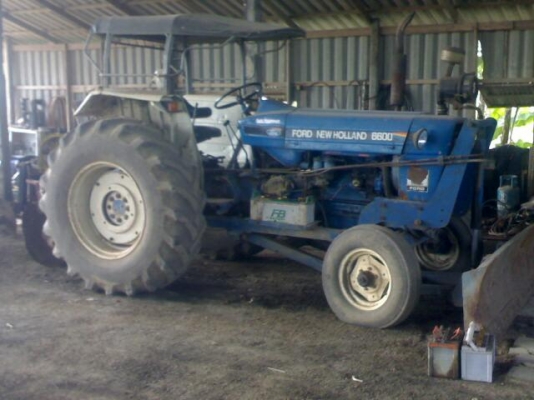 รถไถนาFORD 77 ใส่เครื่องT3ใส้6600 มีผาน7+ดันหน้าเล่มทะเบียน