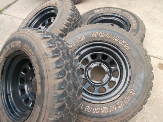 ขายยางพร้อมล้อกระทะ