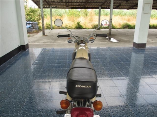 ขาย HONDA S90 เครื่องเดิมๆคลาสิคมีเล่มทะเบียน+ชุดโอนภาษีเต็ม ก.พ. 57 (จัดส่งได้)