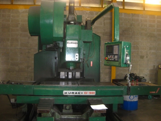 จำหน่ายเครื่อง KURAKI KV-1600M (1982) มือ 2 สภาพพร้อมใช้