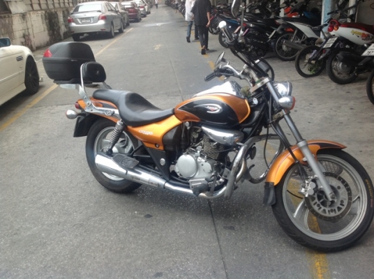 == ขาย kawasaki boss 175 สีเหลือง ==
