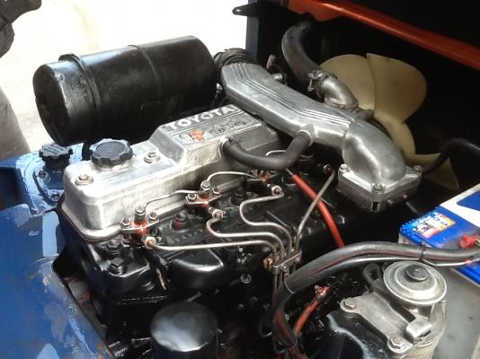 รถยกโตโยต้ารุ่น 5 น้ำหนักยก 2.5 ตัน เสาสูง 3.5 เมตร เครื่องดีเซล เกียร์ธรรมดา รถยกโตโยต้ารุ่น 5 น้ำหนักยก 2.5 ตัน เสาสูง 3.5 เมตร เครื่องดีเซล เกียร์ธรรมดา