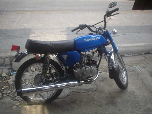 KAWASAKI สภาพป้ายแดง ปู่เรียกพี่ ทุกอย่างครบ ขาย22000บาท