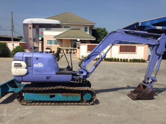 ขายรถแบคโฮล รถขุด HITACHI EX30-2 มือสอง นำเข้าเอง จากญี่ปุ่นแท้ๆ