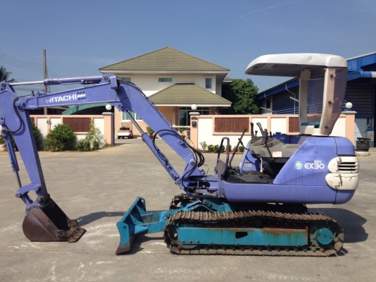 ขายรถแบคโฮล รถขุด HITACHI EX30-2 มือสอง นำเข้าเอง จากญี่ปุ่นแท้ๆ