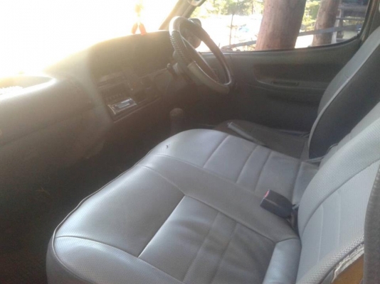 ขายรถตู้ TOYOTAหัวจรวจ ปี41เครื่องดี แชชซีสวยเอกสารเล่ม สภาพพร้อมใช้งานเอกสารเล่มทะเบียนพร้อมโอน แอร์เย็น พ.เพาเวอร์