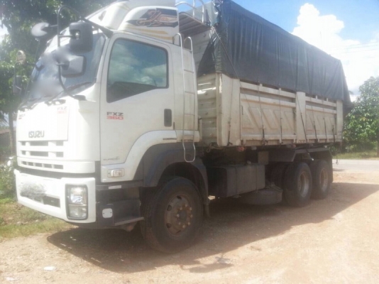 รถอีซูซุ 10 ล้อดั้ม FXZ  360 แรงม้า. ปี 55  ( รถวิ่ง 2xx,xxx กม. )   สนใจติดต่อ 081 - 6079515
