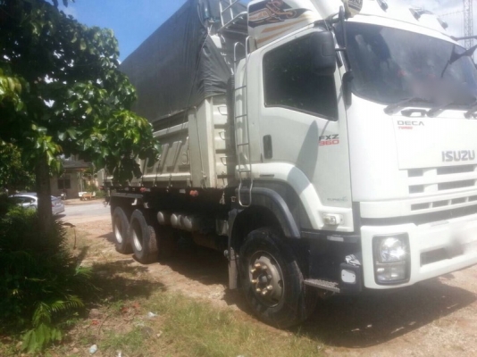 รถอีซูซุ 10 ล้อดั้ม FXZ  360 แรงม้า. ปี 55  ( รถวิ่ง 2xx,xxx กม. )   สนใจติดต่อ 081 - 6079515