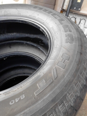 255/65R17 BRIDGESTONE DUELER H/T 840 ยาง ALL NEW  ปี2012 ชุด 4 เส้น หนา เสมอทุกเส้น TEL.081-427-3941