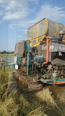 ขายรถเกี่ยวข้าว อู่ ส.ทวี ตัวเดิน12HT ปั๊ม 23ไดกิ้น อุ้ม2.5ตัน เครื่องมิตซู6D17 220แรงช่วงล่างเต็มเครื่องดี สภาพพร้อมลุยงาน