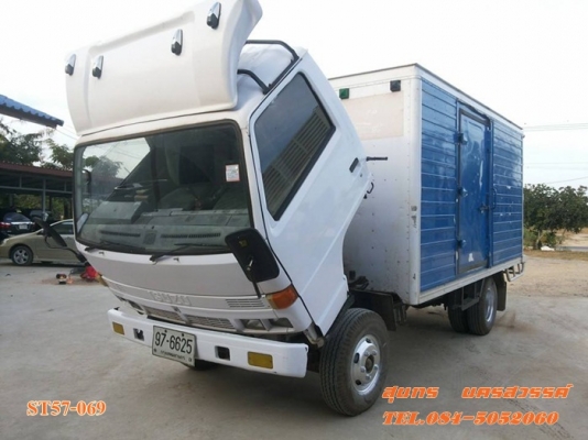 ขายด่วน รถบรรทุก 6 ล้อ ISUZU NPR 110 แรง ตู้แห้ง 3 บาน สภาพสวยพร้อมใช้ ราคาสุดคุ้ม