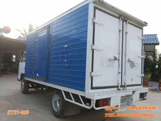 ขายด่วน รถบรรทุก 6 ล้อ ISUZU NPR 110 แรง ตู้แห้ง 3 บาน สภาพสวยพร้อมใช้ ราคาสุดคุ้ม