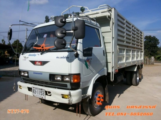 ขายด่วน รถบรรทุก 6 ล้อ HINO FC 120 แรง ดั้มเกษตร สภาพสวย พร้อมใช้งาน ราคาสุดคุ้ม