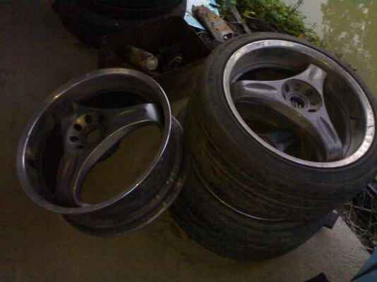 ต้องการขายล้อแม็กซ์ VOLK C ULTRAขอบ 17" แท้ 4 รู 100