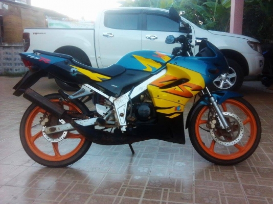 ขาย LS 125 D สีเขียวแม็กส้ม ปี 43 เจ้าของเดียวรถบ้านนอกๆสักคันครับ