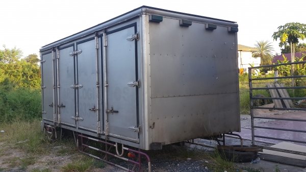 ขายตู้แห้ง ยาว 5 เมตร ประตู 10 บาน