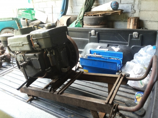 ขายเครื่องสูบน้ำ คูโบต้า8แรง พร้อมแท่น