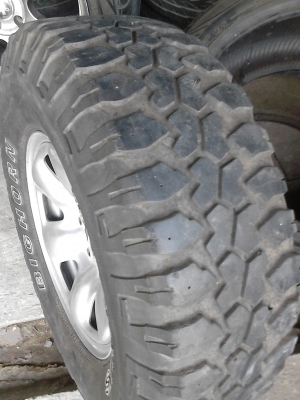 265/75R16 MAXXIS BIGHORN  ชุด 4 ล้อ พร้อมกะทะ 6 รู   TEL.081-427-3941